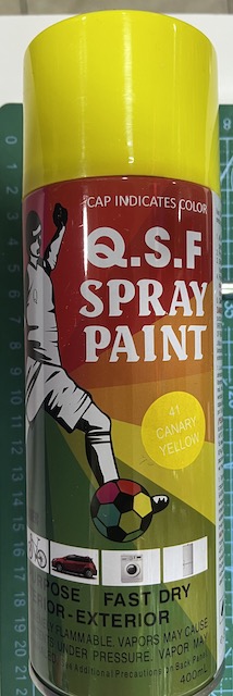 QSF Spray Paint Yellow